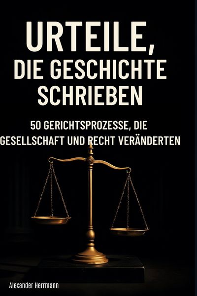Produktbild: Urteile, die Geschichte schrieben