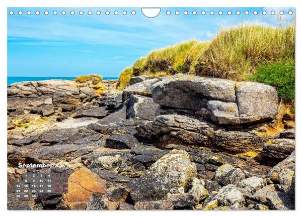 Produktbild: Reiseziel Normandie (Wandkalender 2026 DIN A4 quer), CALVENDO Monatskalender