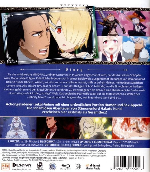 Produktbild: Demon Lord, Retry! - Die komplette erste Staffel [3 BRs]
