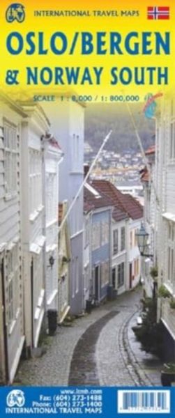 Produktbild: Oslo/Bergen South Norway 1:8000