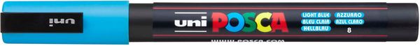 Produktbild: uni-ball Marker uni POSCA PC-3M hellblau
