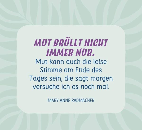 Produktbild: Du bist mutiger als du denkst und st&auml;rker als du glaubst