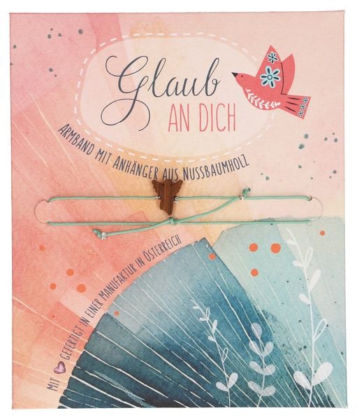 Produktbild: Textil-Armband - Glaub an dich