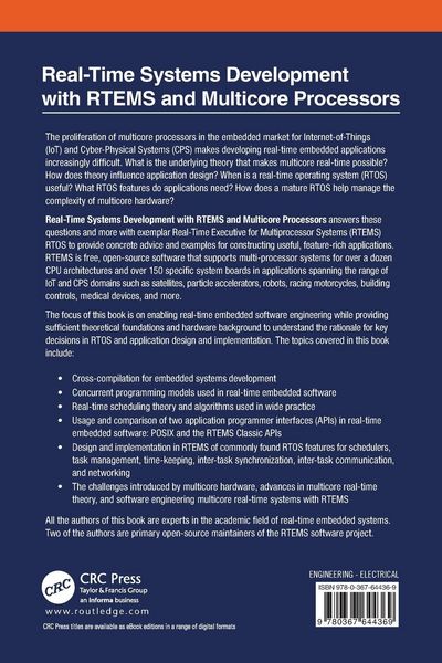 Produktbild: Real-Time Systems Development with RTEMS and Multicore Processors