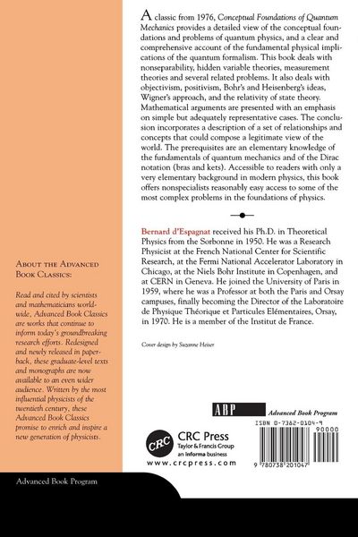 Produktbild: Conceptual Foundations Of Quantum Mechanics