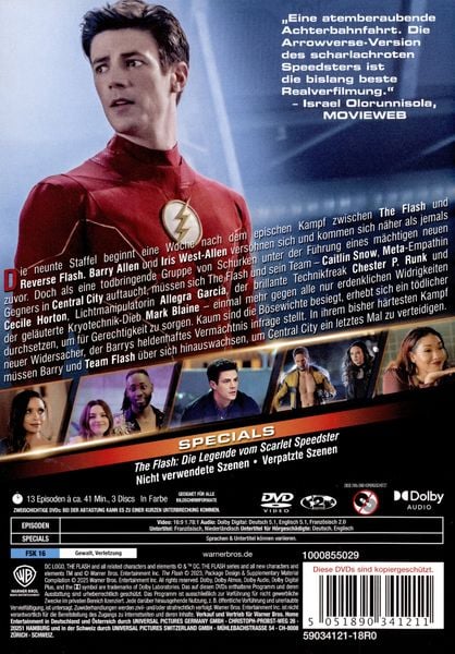 The Flash - Staffel 9 [3 DVDs]