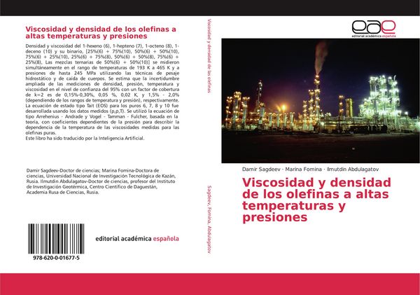 Produktbild: Viscosidad y densidad de los olefinas a altas temperaturas y presiones