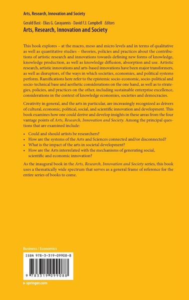 Produktbild: Arts, Research, Innovation and Society