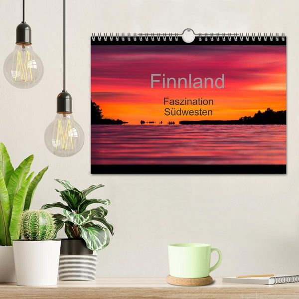 Produktbild: Finnland - Faszination S&uuml;dwesten (Wandkalender 2026 DIN A4 quer), CALVENDO Monatskalender