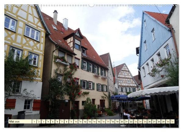 Produktbild: Unterwegs in Schorndorf (Wandkalender 2026 DIN A2 quer), CALVENDO Monatskalender