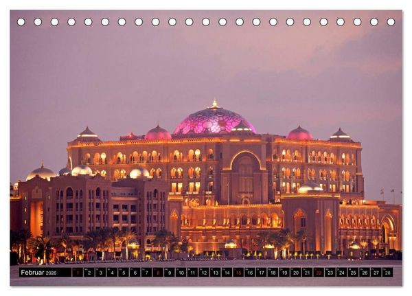 Produktbild: Emirat Abu Dhabi (Tischkalender 2026 DIN A5 quer), CALVENDO Monatskalender