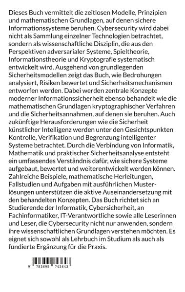 Produktbild: Theorie der Cybersecurity