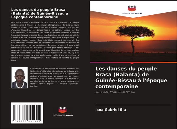 Produktbild: Les danses du peuple Brasa (Balanta) de Guin&eacute;e-Bissau &agrave; l'&eacute;poque contemporaine