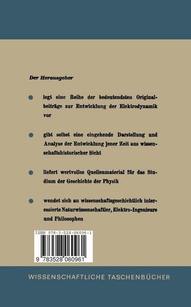 Produktbild: Fr&uuml;he Elektrodynamik