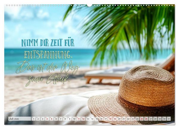Produktbild: SEELENZEIT Ein Jahr voller Achtsamkeit (hochwertiger Premium Wandkalender 2026 DIN A2 quer), Kunstdruck in Hochglanz