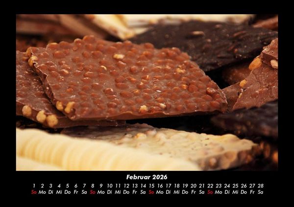 Produktbild: World of Sweets 2026 Fotokalender DIN A3