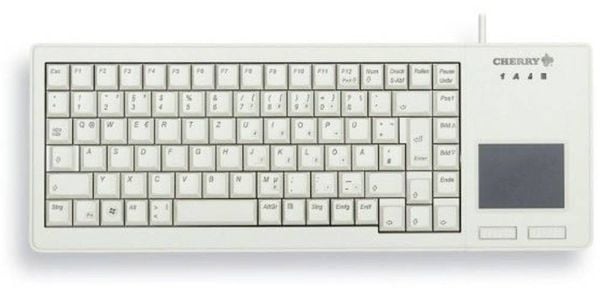 CHERRY G84-5500LUMDE-0 Kabelgebunden Tastatur Deutsch, QWERTZ Grau