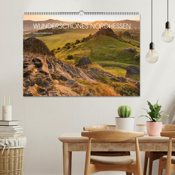 Produktbild: Wundersch&ouml;nes Nordhessen - Magische Momente (Wandkalender 2026 DIN A2 quer), CALVENDO Monatskalender