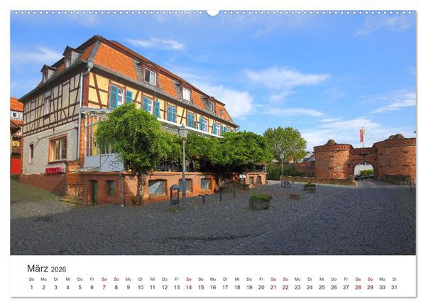 Produktbild: B&uuml;dingen - historische Stadt (hochwertiger Premium Wandkalender 2026 DIN A2 quer), Kunstdruck in Hochglanz