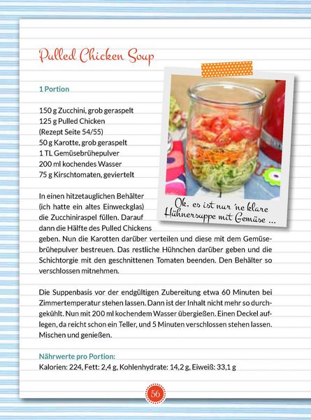 Produktbild: Happy Carb to go: 44 Low-Carb-Rezepte f&uuml;r unterwegs