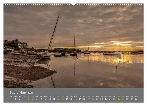 Produktbild: Sand n Sea in Norfolk (High Quality Premium Wall Calendar 2026 DIN A2 landscape),CALVENDO 12 Month Wall Calendar