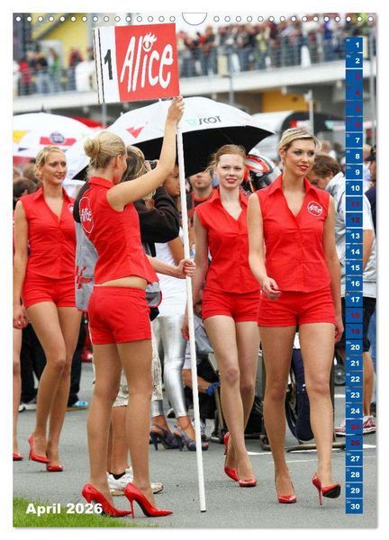 Produktbild: Beauty Grid Girls 2026 (Wandkalender 2026 DIN A3 hoch), CALVENDO Monatskalender