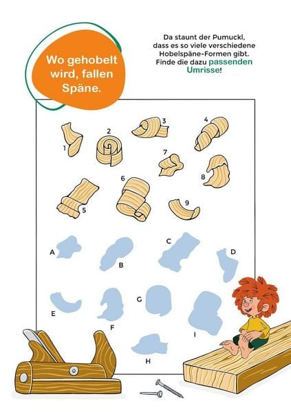 Produktbild: Lern-Spiel-Spa&szlig; mit Pumuckl - Mein Vorschulblock: Formen, Mengen und Laute