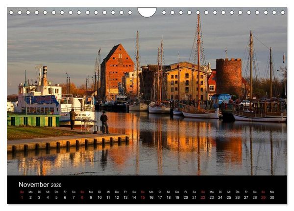 Produktbild: Univerit&auml;ts- und Hansestadt Greifswald (Wandkalender 2026 DIN A4 quer), CALVENDO Monatskalender