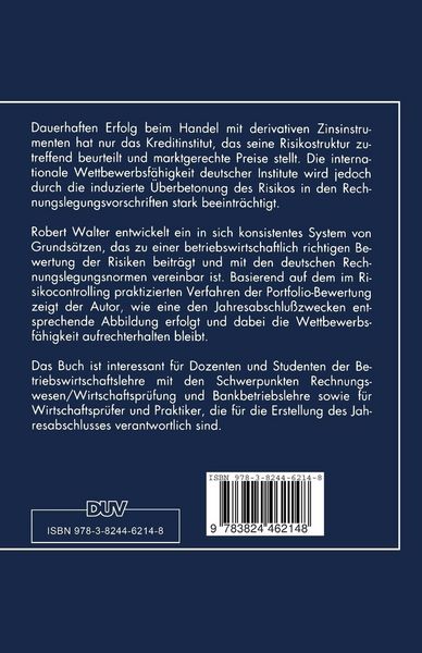Produktbild: Portfolio-Bewertung im Risikocontrolling und im Jahresabschlu&szlig;