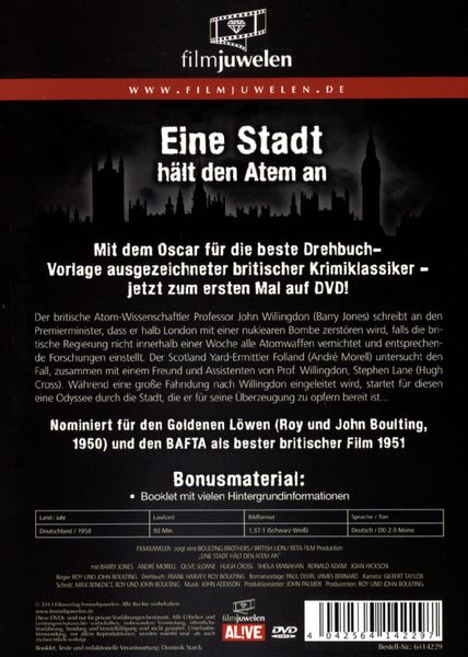 Produktbild: Eine Stadt h&auml;lt den Atem an - Filmjuwelen