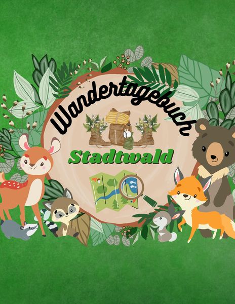 Produktbild: Wandertagebuch Stadtwald f&uuml;r Kinder Wanderbuch