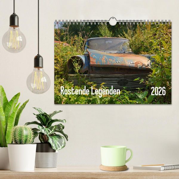 Produktbild: Rostende Legenden (Wandkalender 2026 DIN A4 quer), CALVENDO Monatskalender