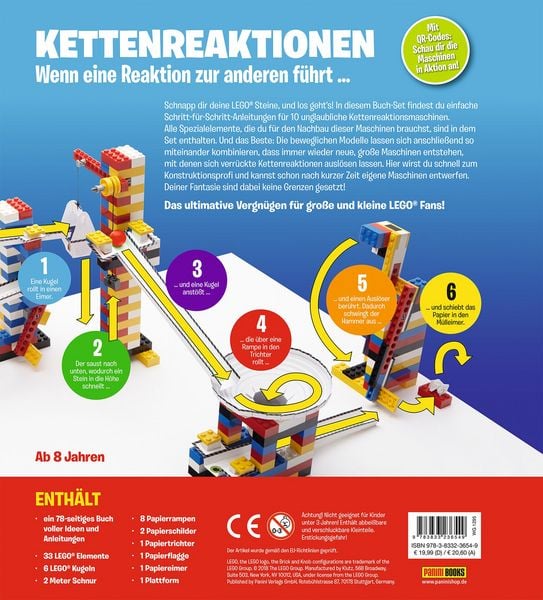 Produktbild: LEGO&reg; Kettenreaktionen: Baue dir 10 bewegliche Maschinen