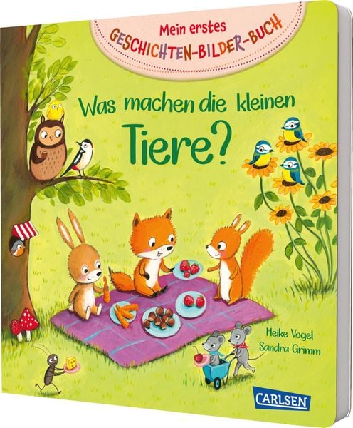 Produktbild: Mein erstes Geschichten-Bilder-Buch: Was machen die kleinen Tiere?