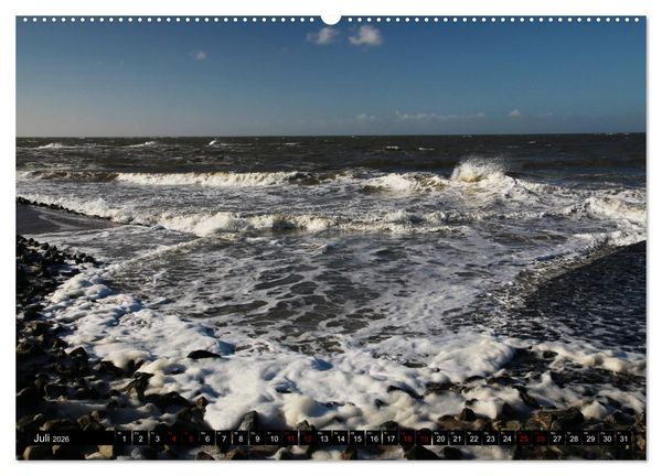 Produktbild: Insel Baltrum, Perle im Ostfriesischen Wattenmeer (hochwertiger Premium Wandkalender 2026 DIN A2 quer), Kunstdruck in Hochglanz