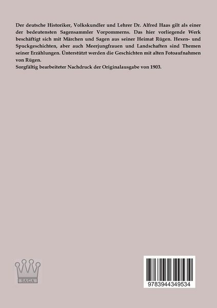 Produktbild: R&uuml;gensche Sagen und M&auml;rchen