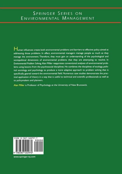 Produktbild: Environmental Problem Solving
