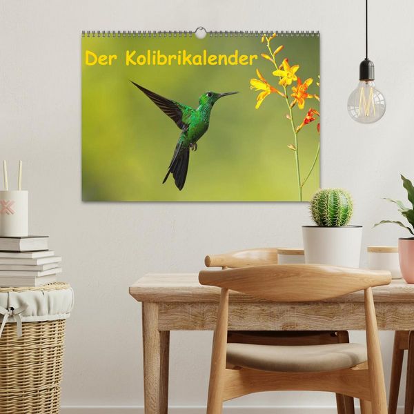 Produktbild: Der Kolibrikalender (Wandkalender 2026 DIN A3 quer), CALVENDO Monatskalender