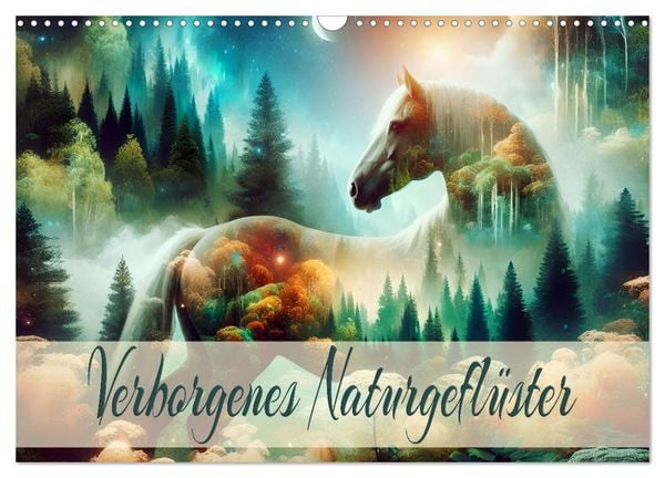 Produktbild: Verborgenes Naturgefl&uuml;ster (Wandkalender 2026 DIN A3 quer), CALVENDO Monatskalender