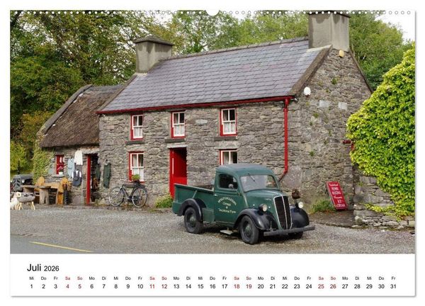 Produktbild: Irland &ndash; Magische Orte zwischen Meer und Geschichte (Wandkalender 2026 DIN A2 quer), CALVENDO Monatskalender