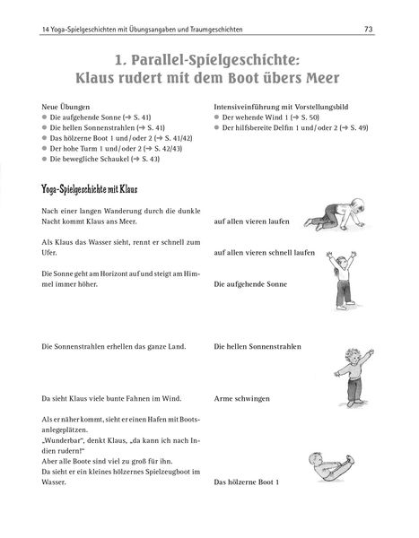 Produktbild: Das Kinderyoga-Spielebuch