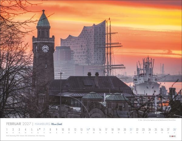 Produktbild: Hamburg - Meine Stadt Kalender 2027