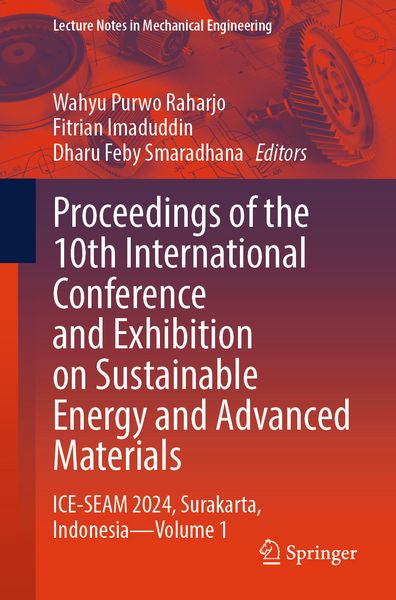 Produktbild: Proceedings of the 10th International Conference and Exhibition on Sustainable Energy and Advanced Materials