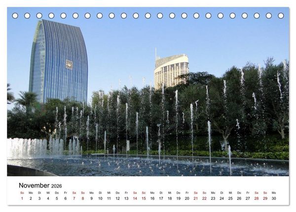 Produktbild: Dubai - Ein Erlebnis (Tischkalender 2026 DIN A5 quer), CALVENDO Monatskalender