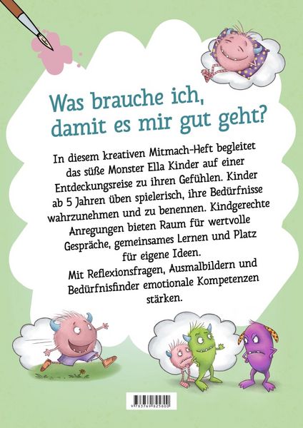 Produktbild: Das brauche ich &hellip; Mein Mitmach-Heft zu Bed&uuml;rfnissen mit Eddie und Ella