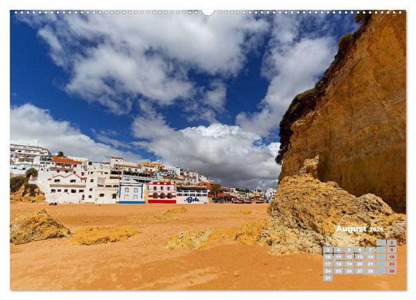 Produktbild: Portugals Traumk&uuml;ste Algarve (hochwertiger Premium Wandkalender 2026 DIN A2 quer), Kunstdruck in Hochglanz