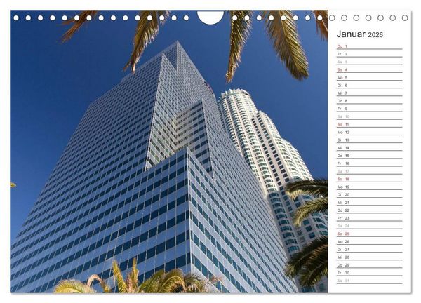 Produktbild: Los Angeles - Kalifornien (Wandkalender 2026 DIN A4 quer), CALVENDO Monatskalender