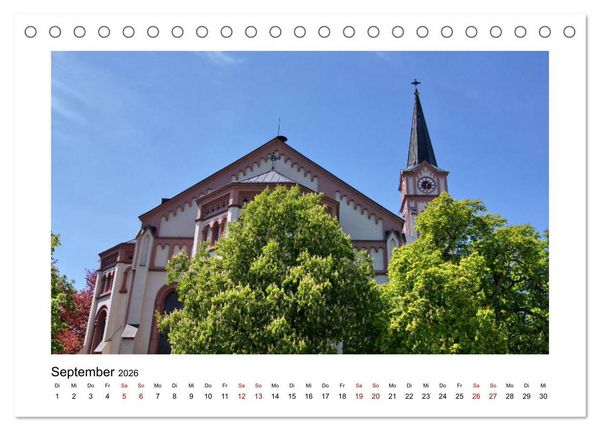 Produktbild: Wei&szlig;enhorn (Tischkalender 2026 DIN A5 quer), CALVENDO Monatskalender
