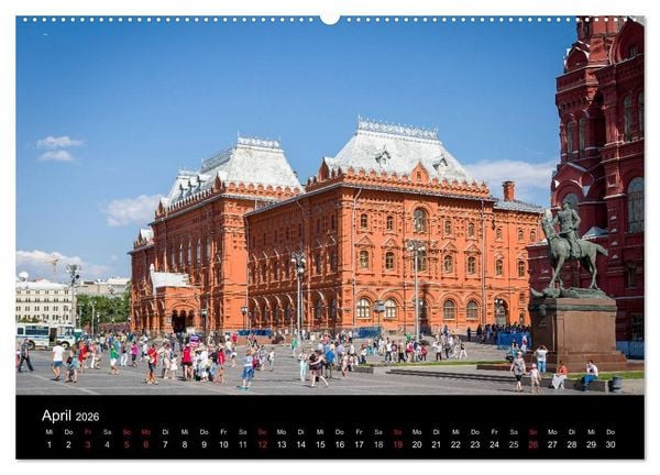 Produktbild: Moskau 2026 (hochwertiger Premium Wandkalender 2026 DIN A2 quer), Kunstdruck in Hochglanz