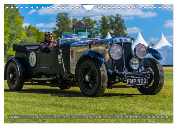 Produktbild: Historischer Rennsport - vom Feinsten (Wandkalender 2026 DIN A4 quer), CALVENDO Monatskalender